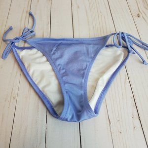 VICTORIA'S SECRET String Bikini Bottom Women’s size S Lavender Low Ride